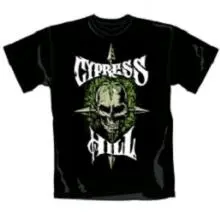CYPRESS HILL/CRUCIFIED SKULL/BLK/S