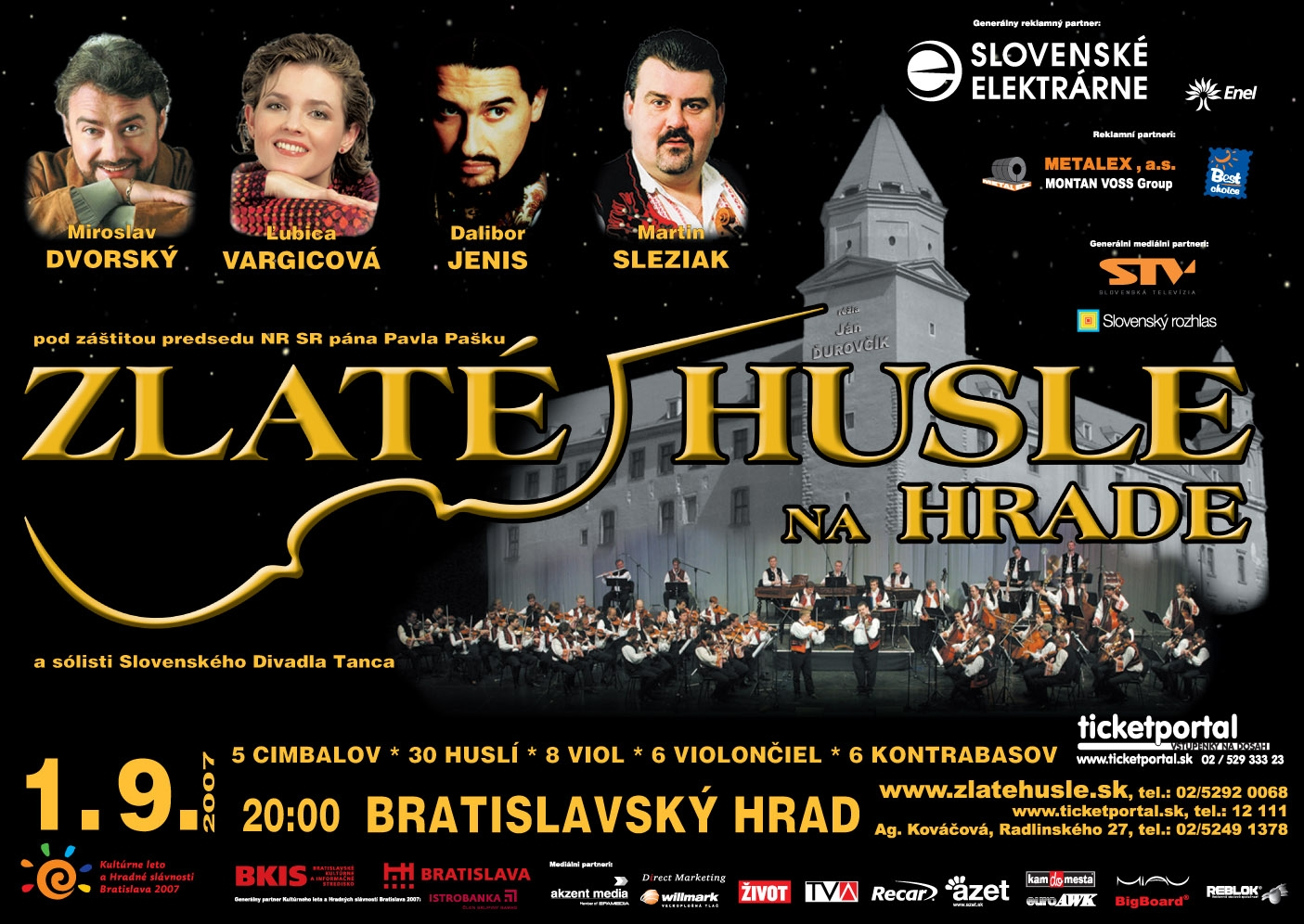 Zlaté husle v londýnskej Queen Elizabeth Hall
